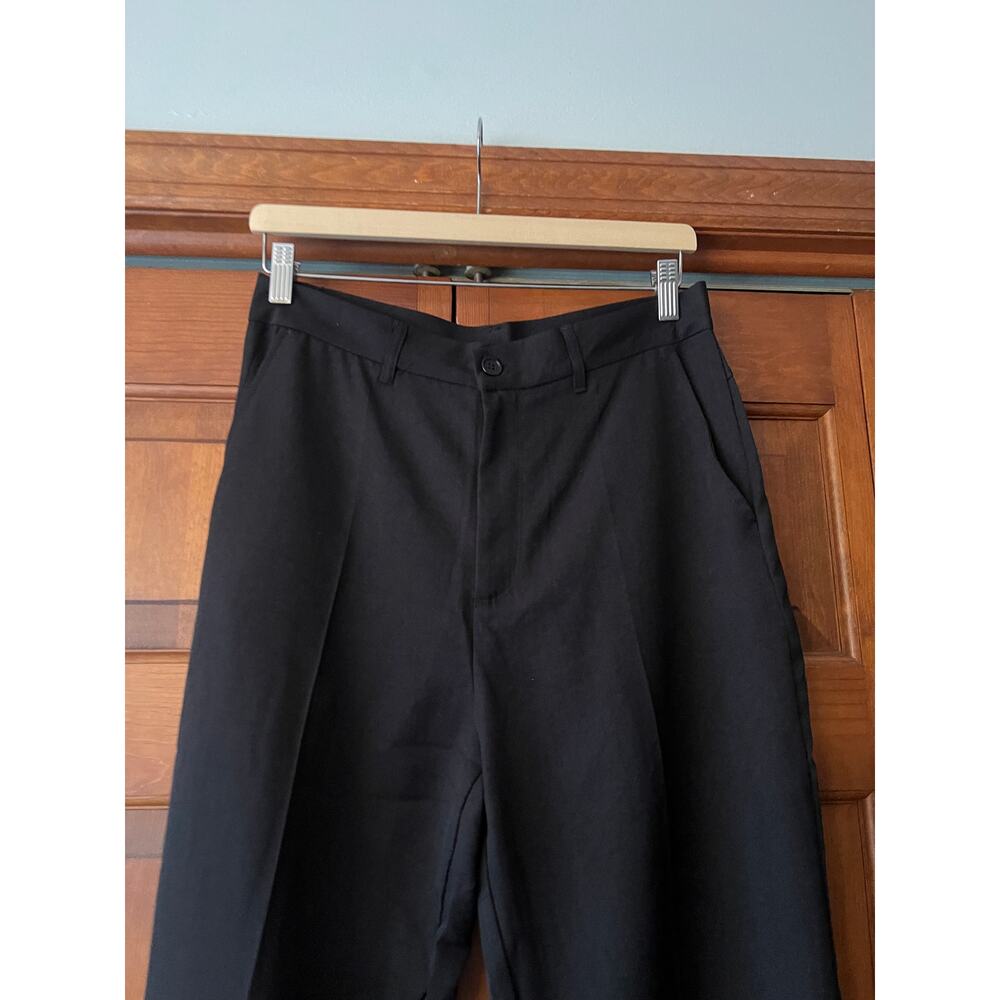 NWT Halara Women's High Waisted Pocket Straight Leg Work Pants Black Size M - Picture 3 of 14